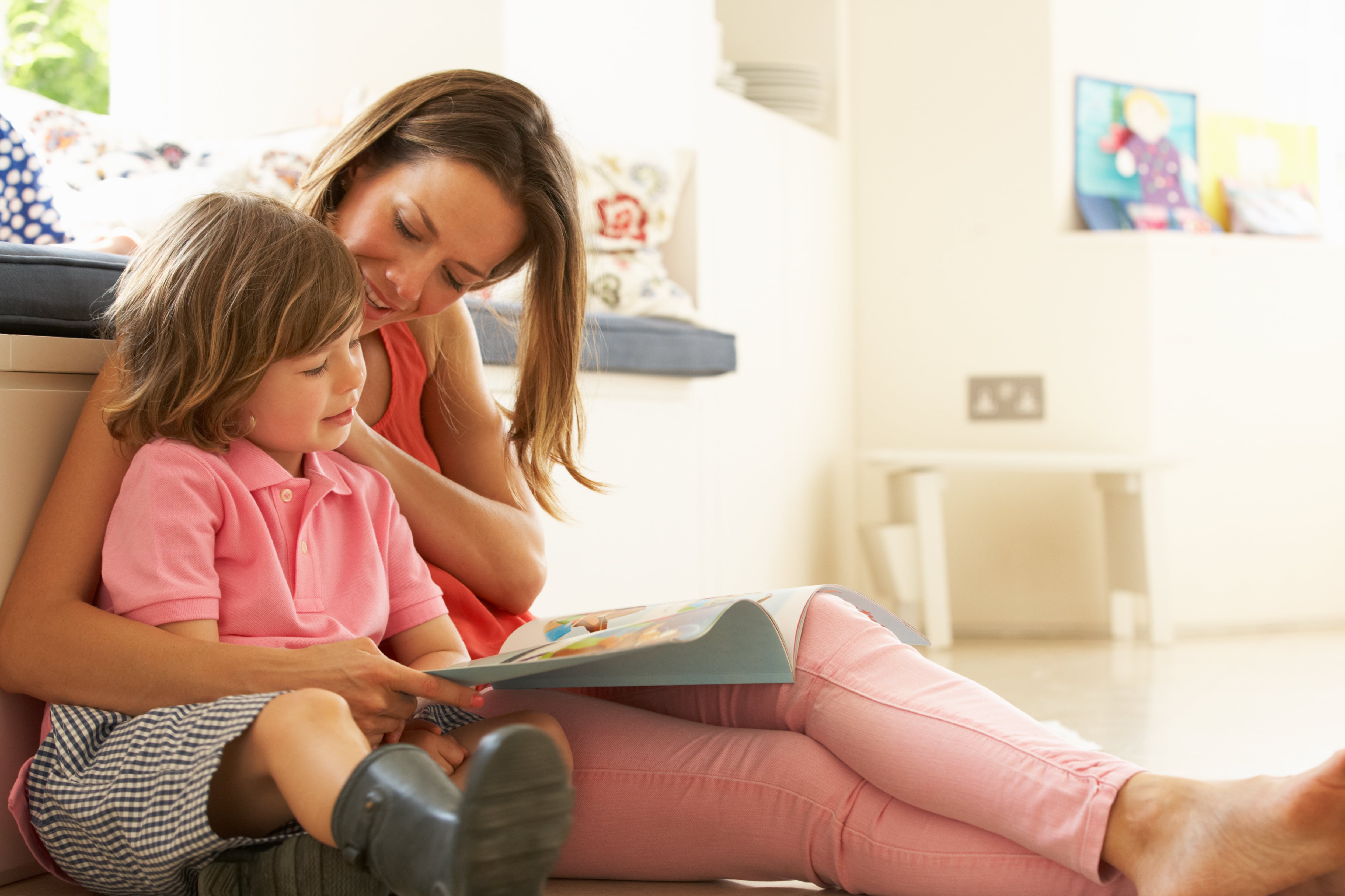 Mother Reading With Child